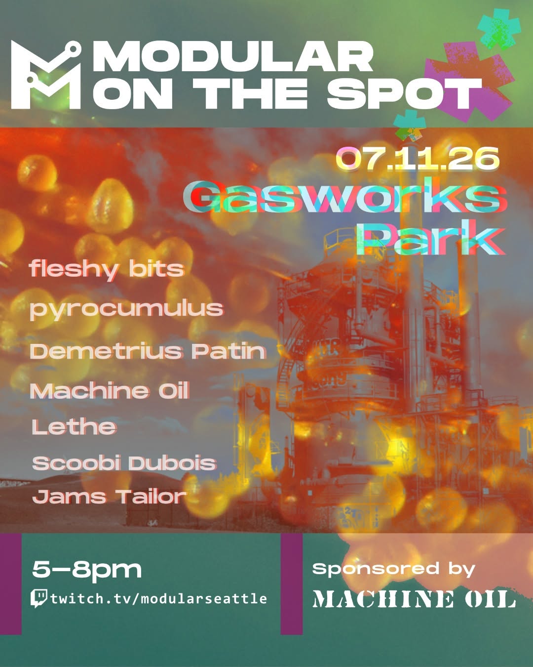 Modular Seattle Event Flyer
