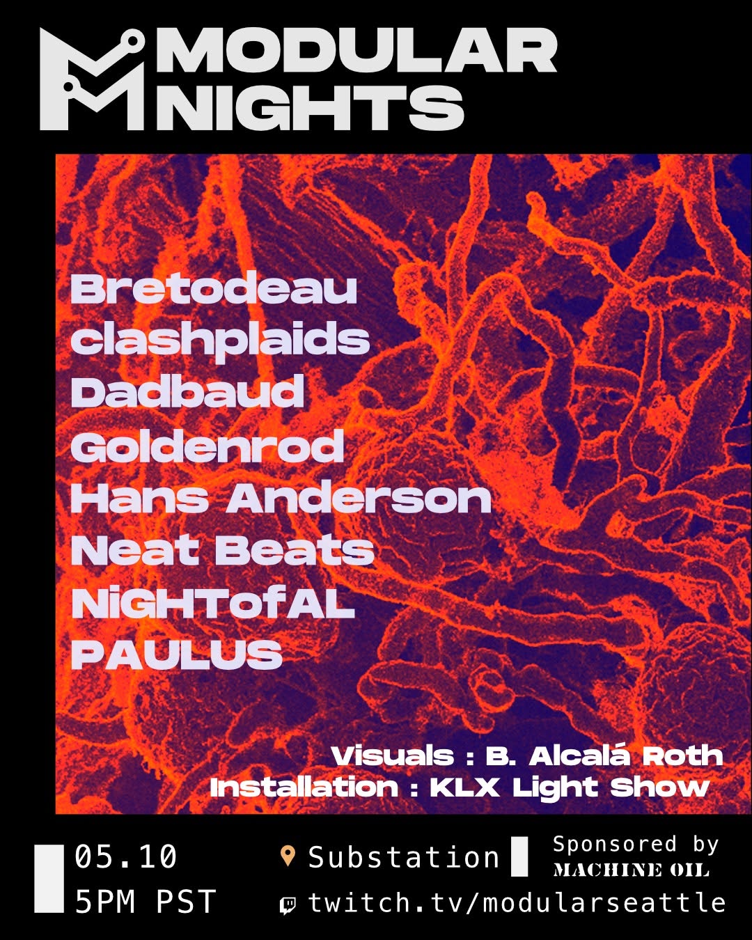 Modular Nights Flyer